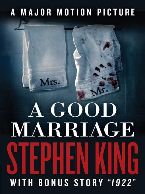 Title details for A Good Marriage by Stephen King - Available